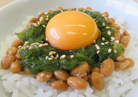 めかぶ納豆ねばねば丼